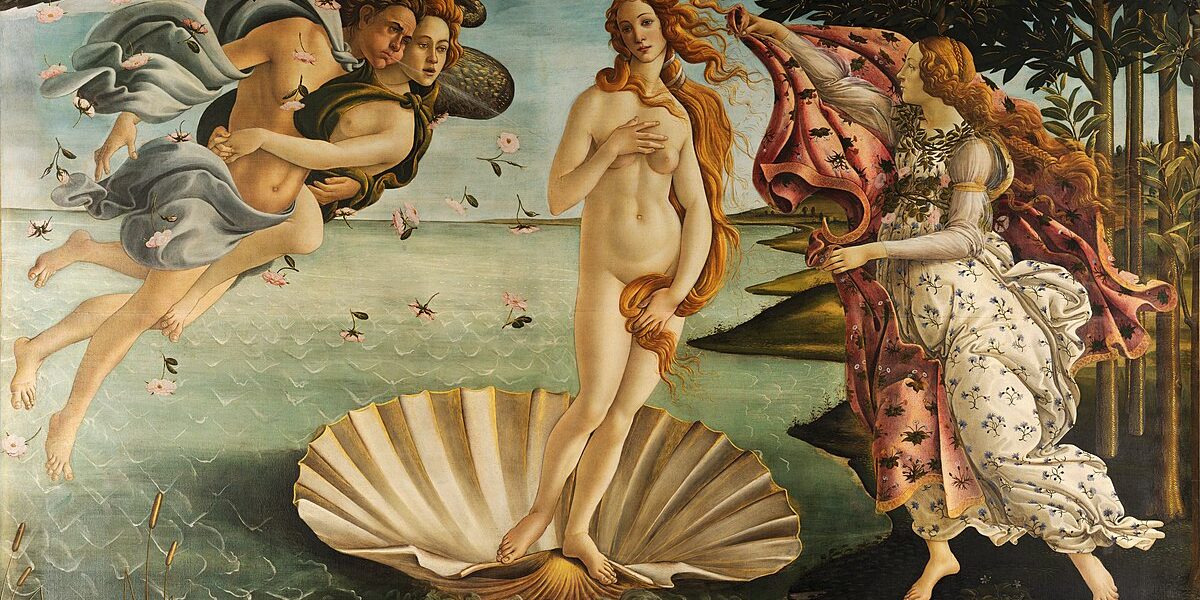 Nacimiento de Venus, Botticelli