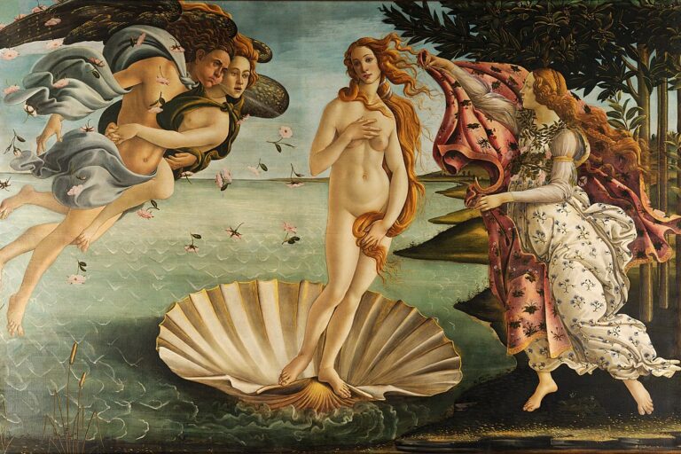 Nacimiento de Venus, Botticelli